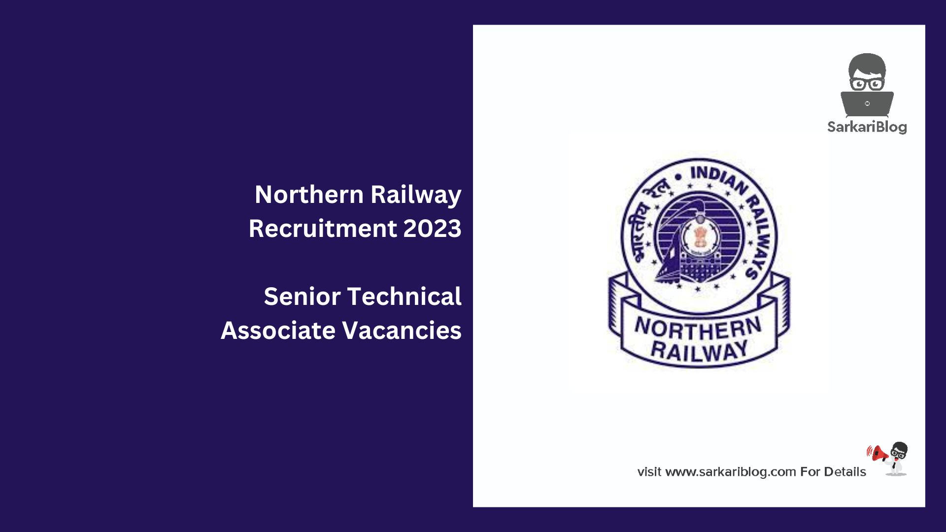 Northern Railway Recruitment 2023
