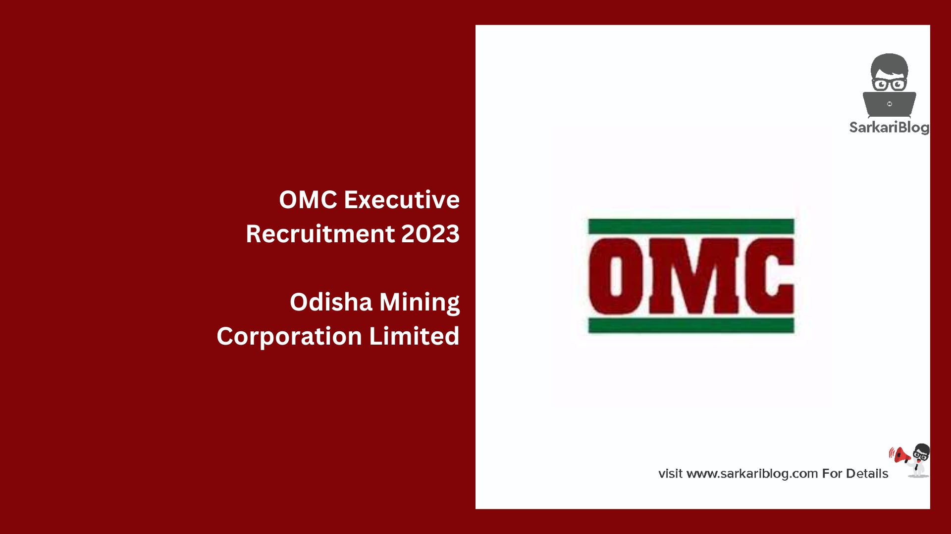 OMC Executive Recruitment 2023