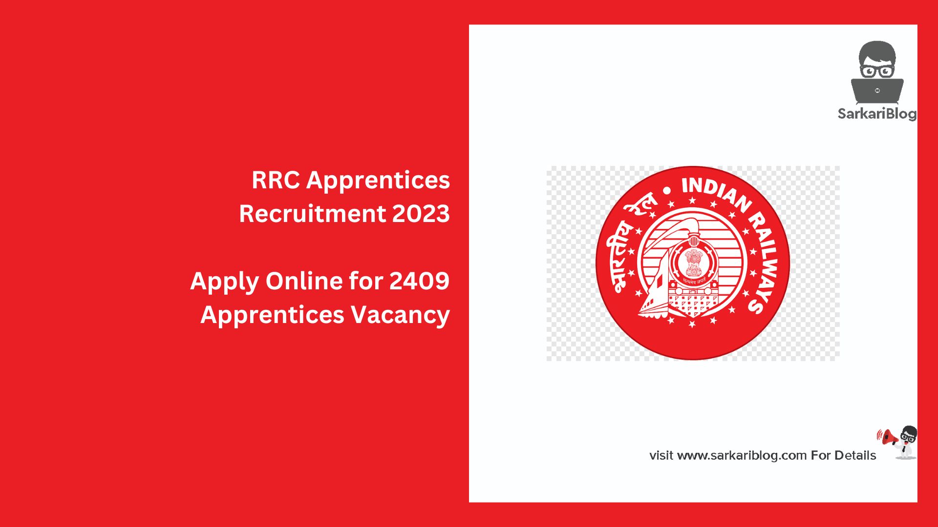 RRC Apprentices Recruitment 2023
