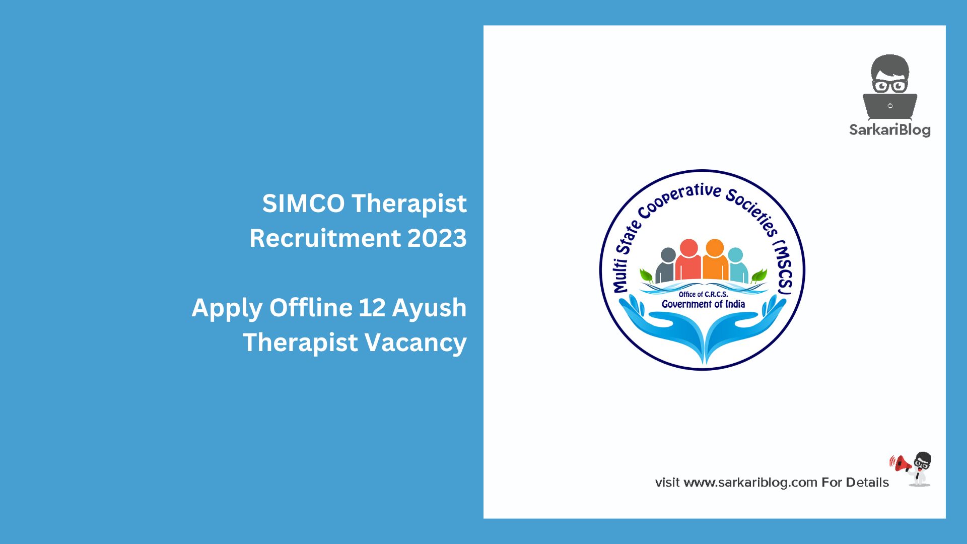 SIMCO Therapist Recruitment 2023