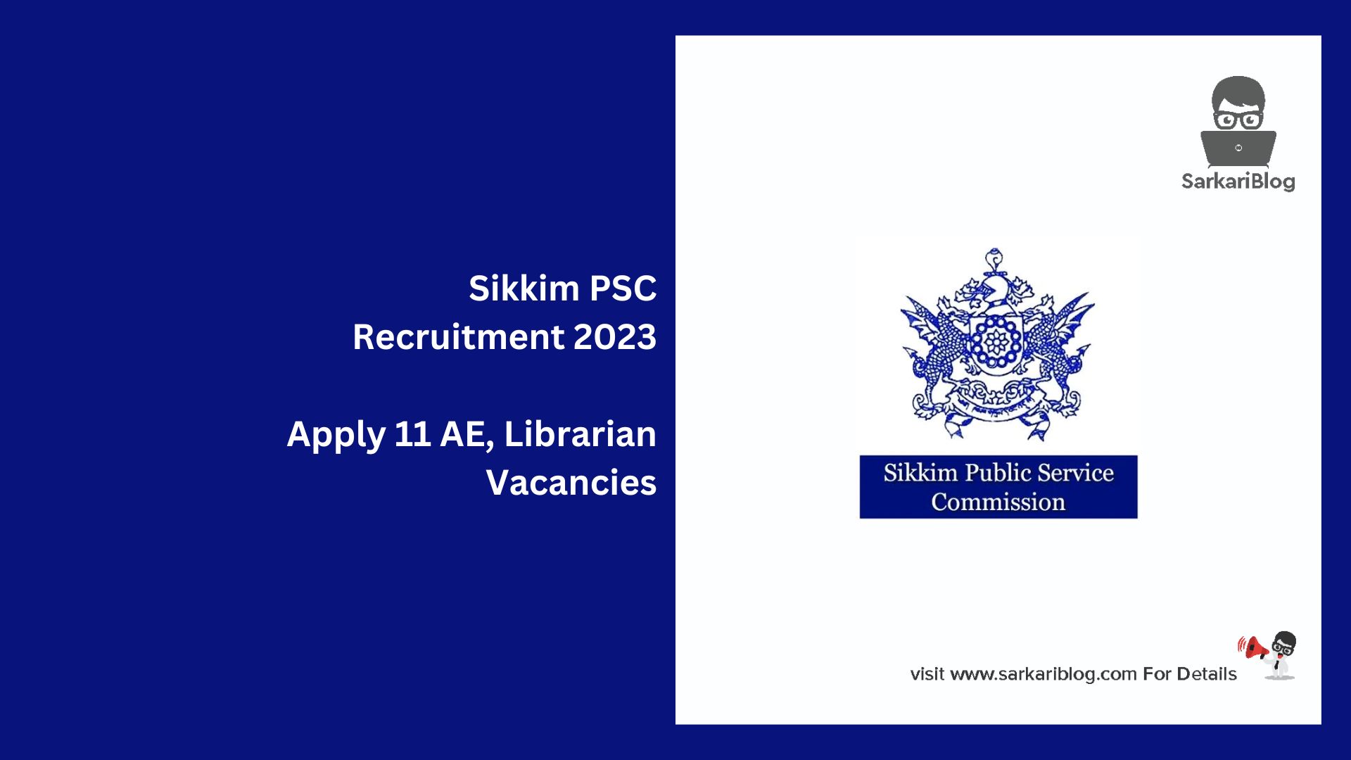 Sikkim PSC Recruitment 2023