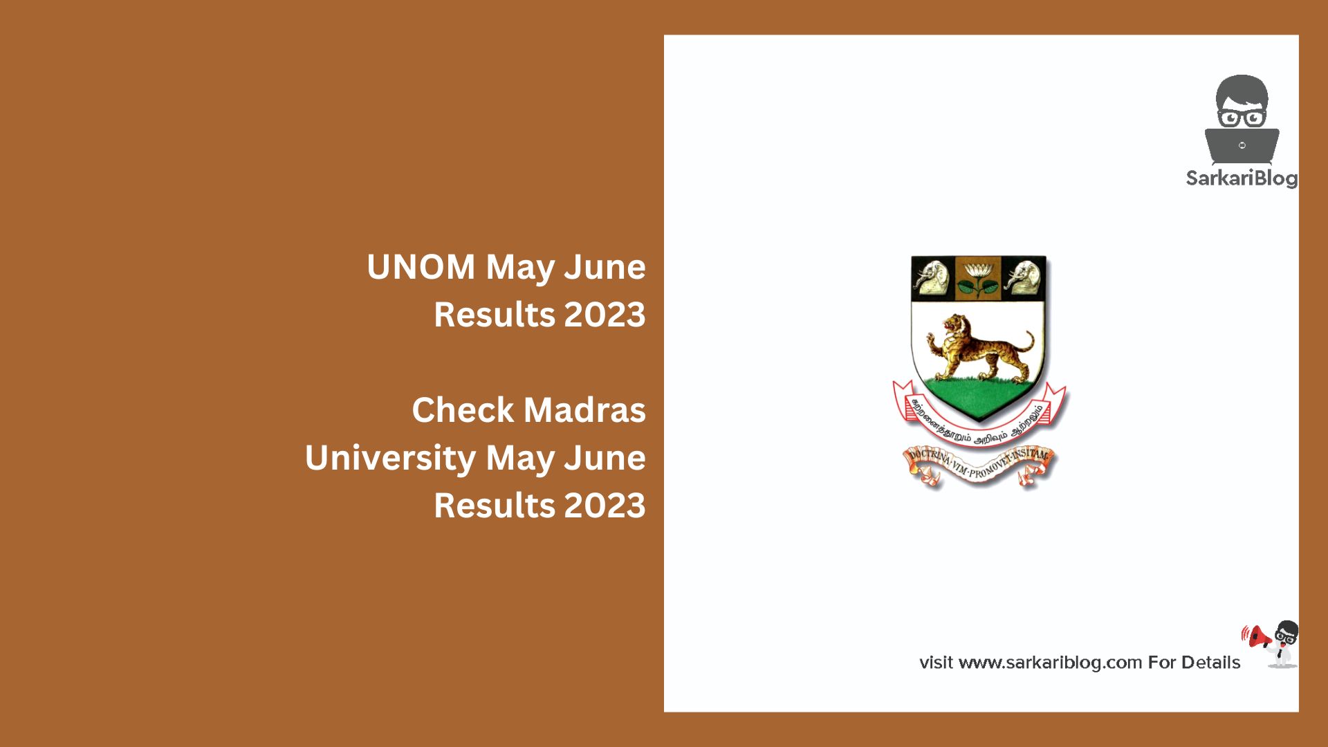 UNOM May June Results 2023