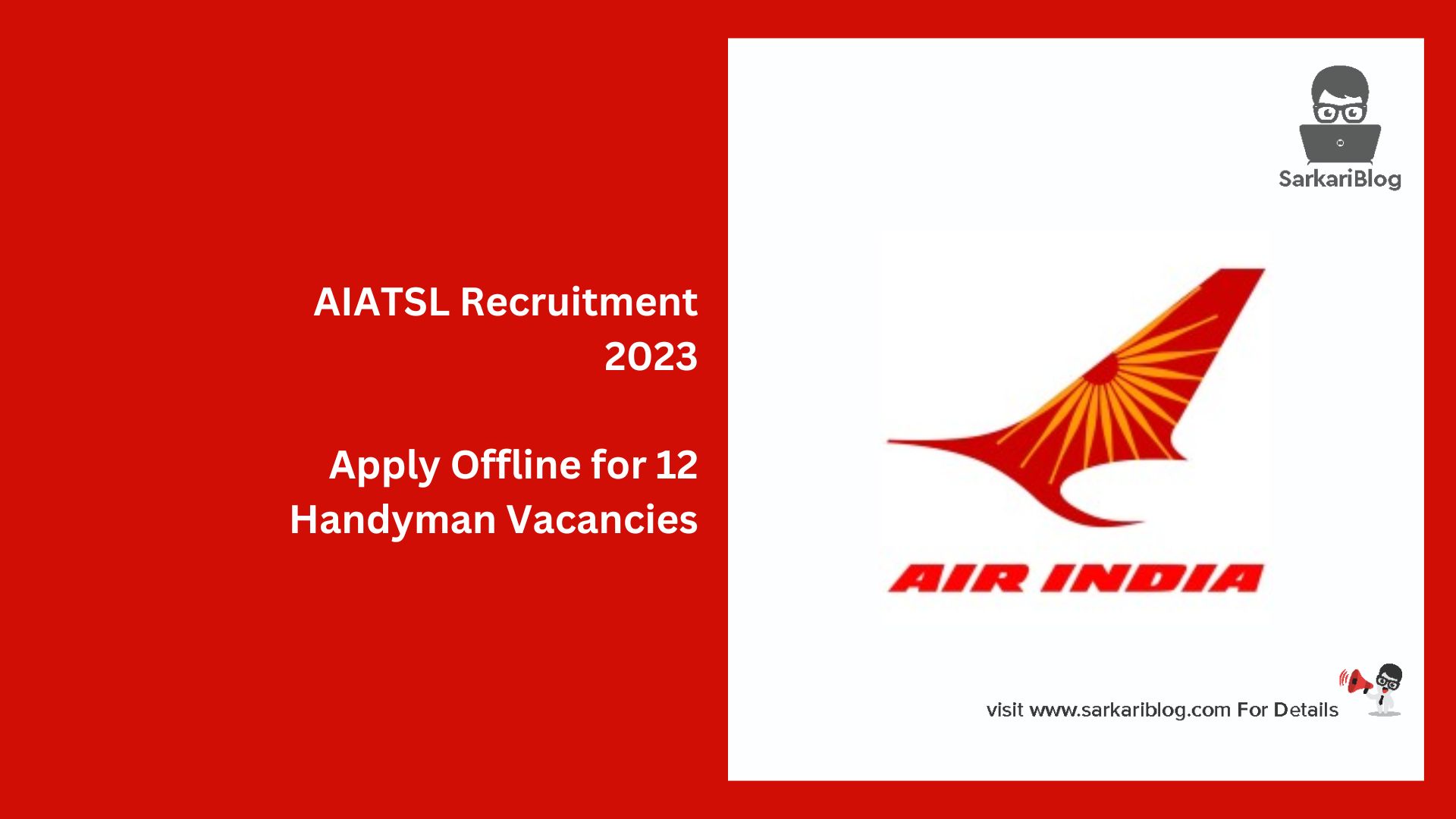 AIATSL Recruitment 2023