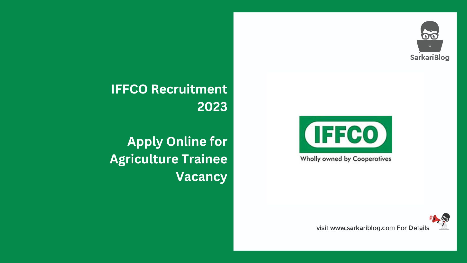 IFFCO Recruitment 2023
