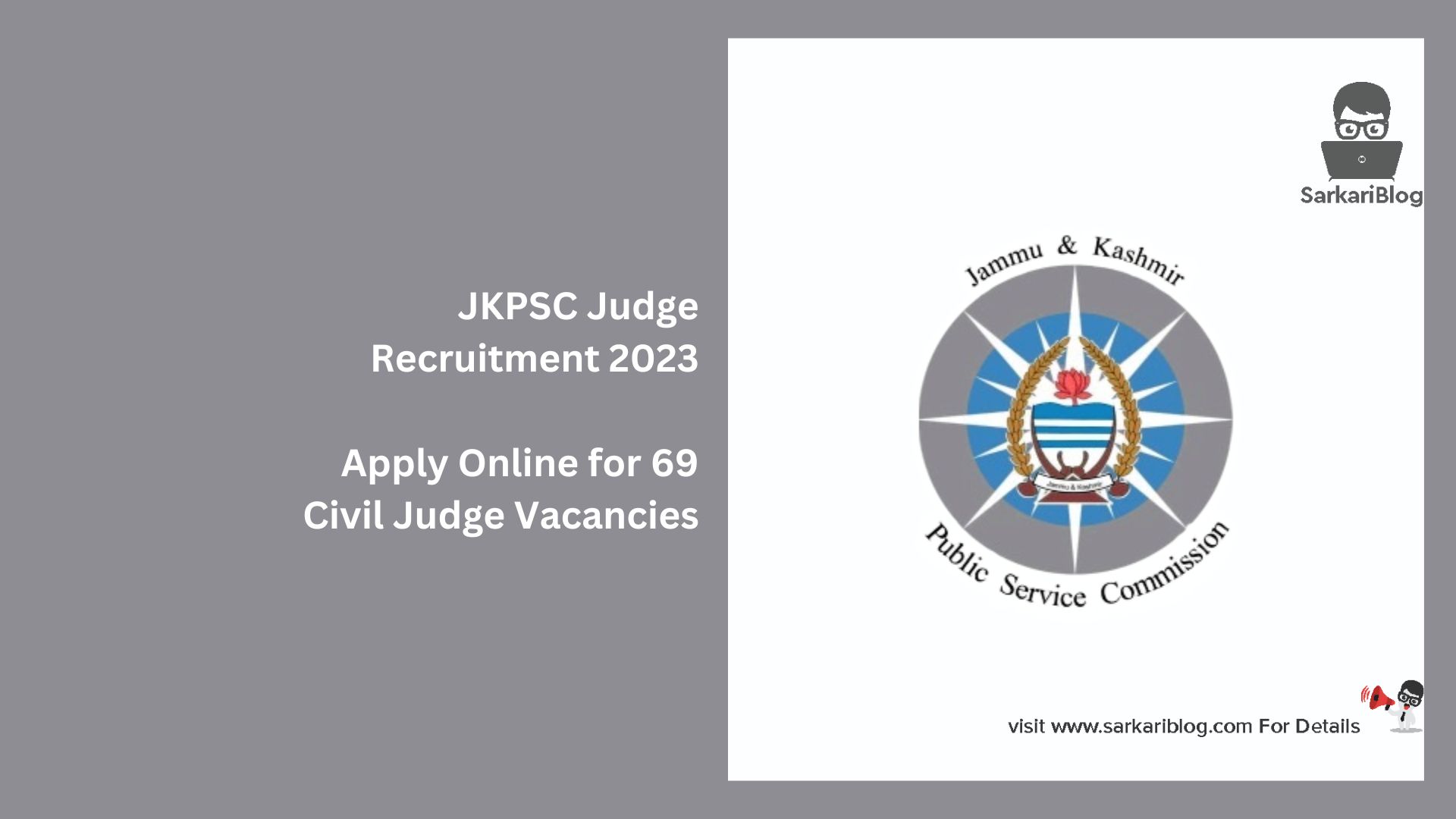 JKPSC Judge Recruitment 2023