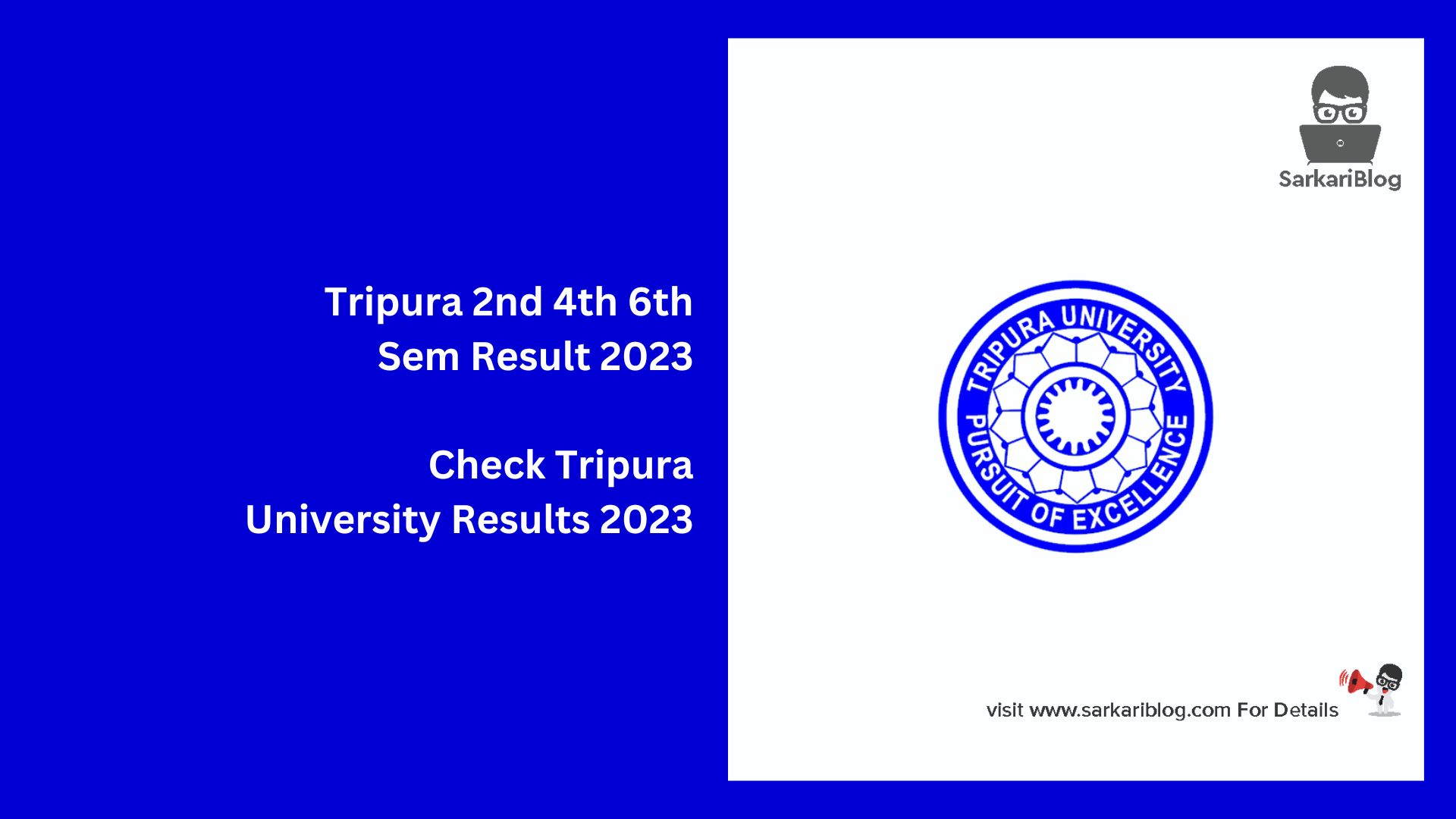 Tripura 2nd 4th 6th Sem Result 2023