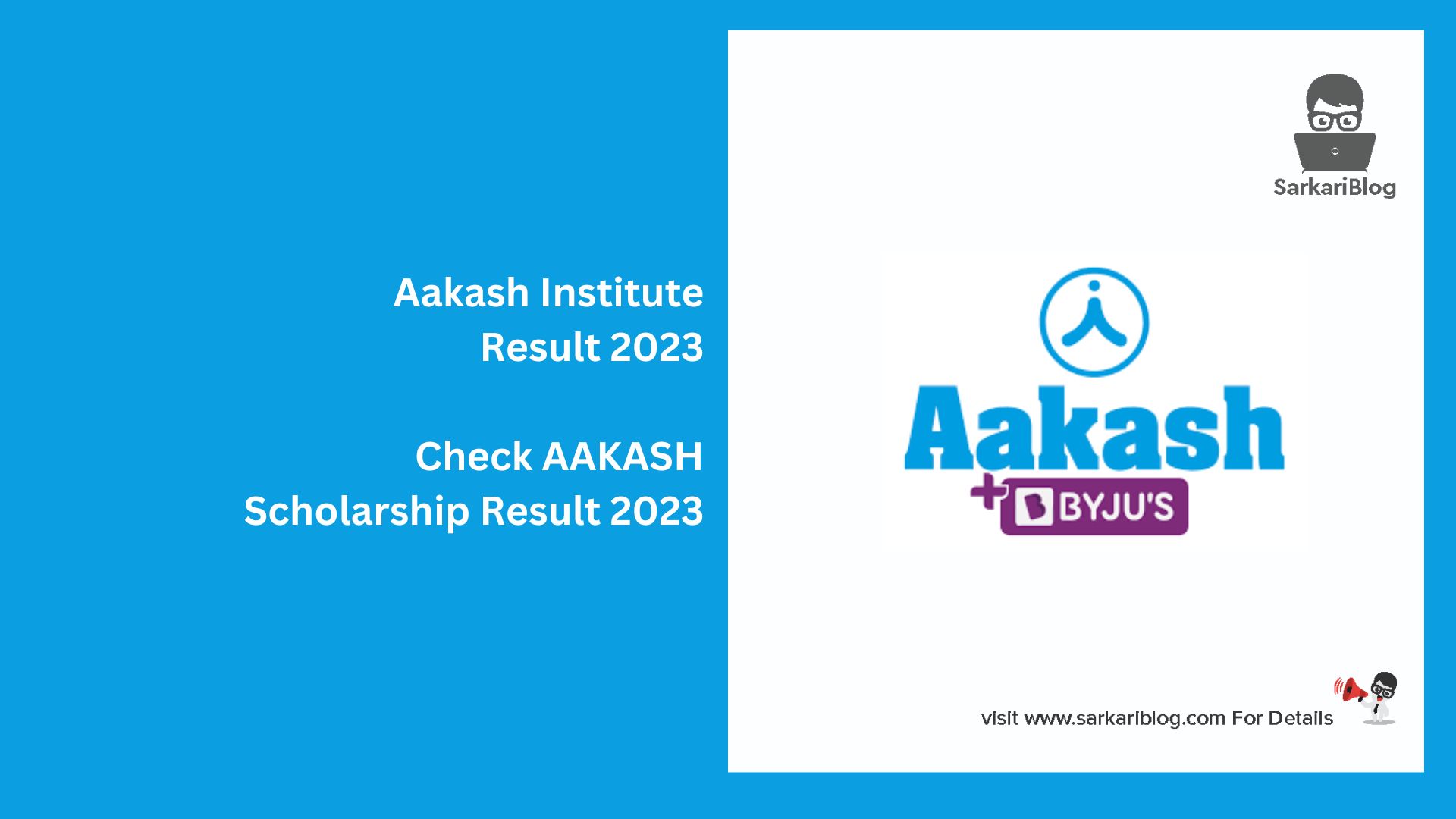 Aakash Institute Result 2023