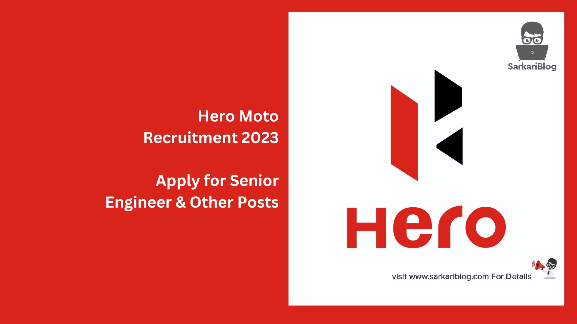 Hero Moto Recruitment 2023