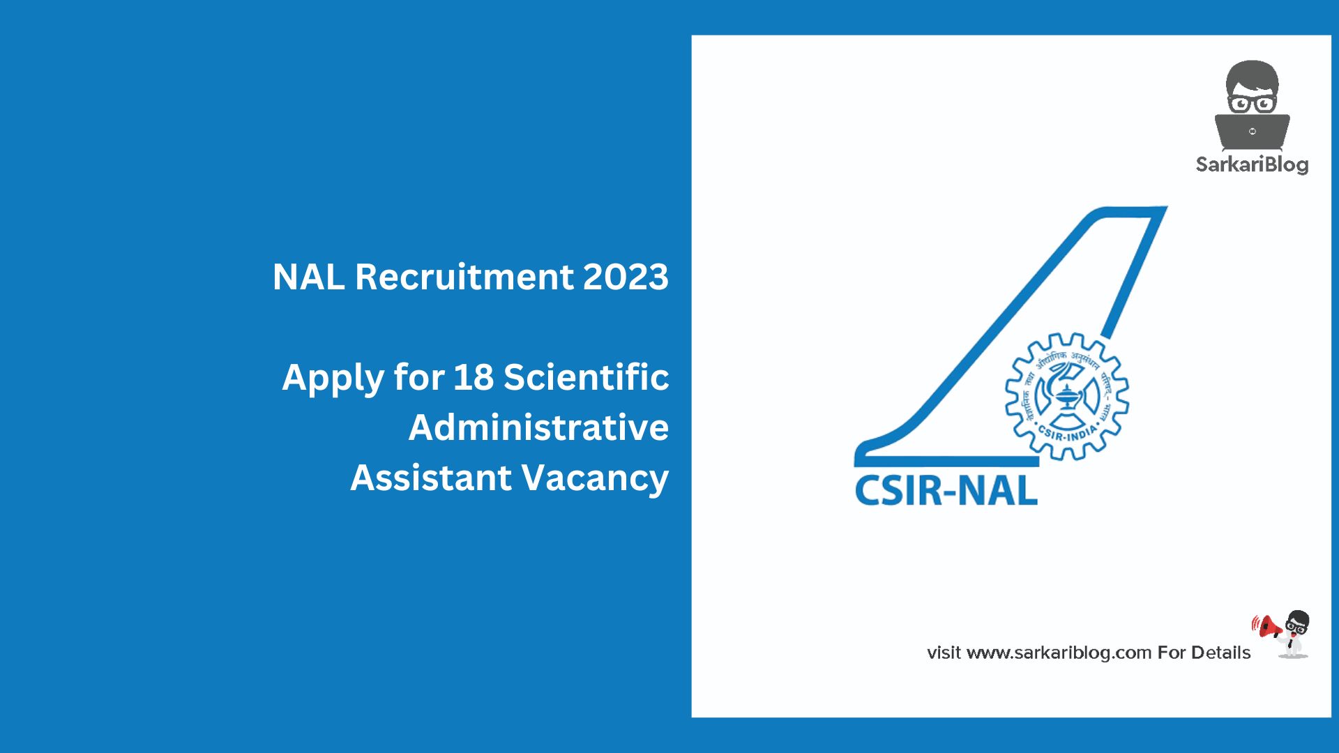 NAL Recruitment 2023