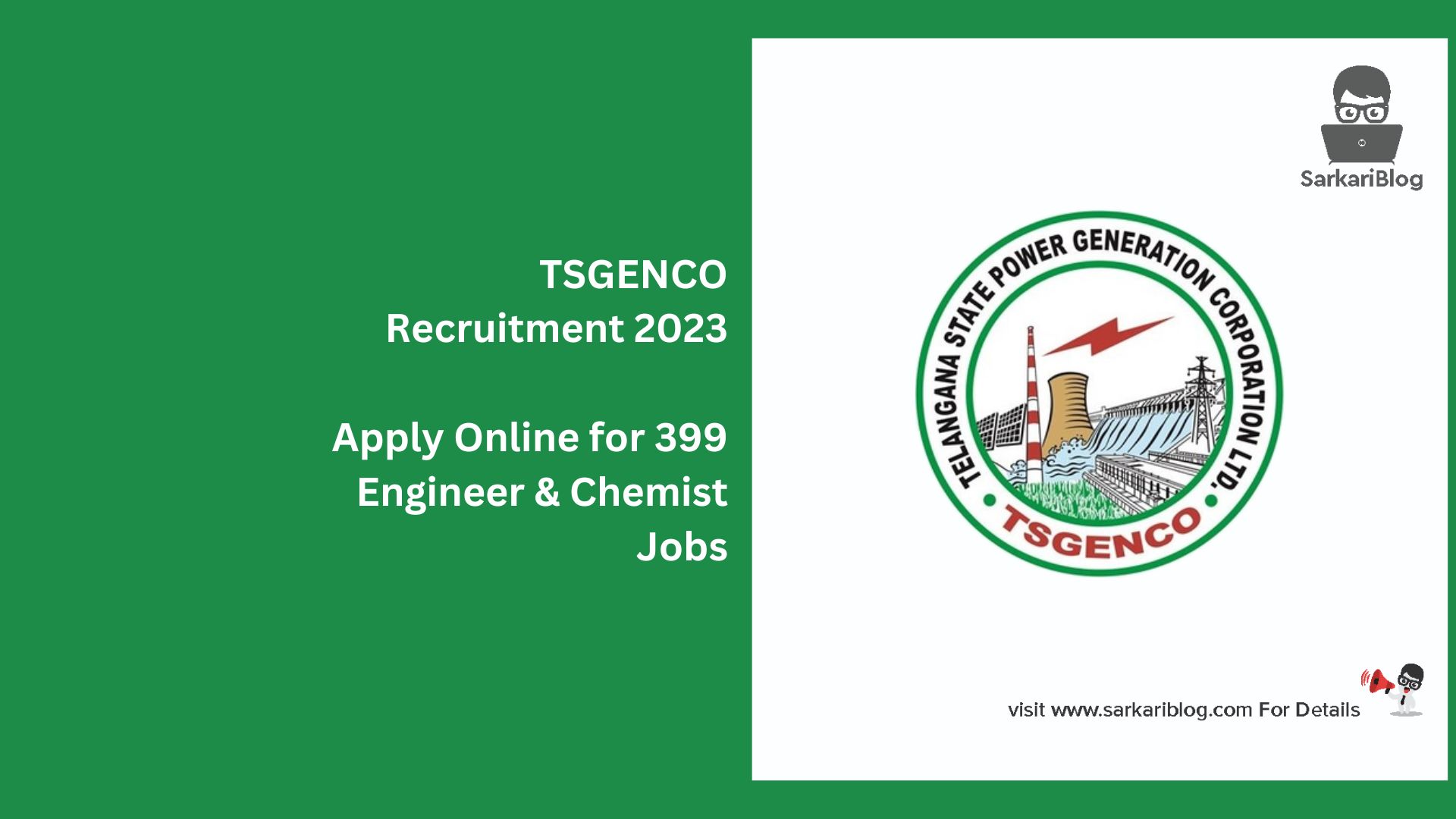 TSGENCO Recruitment 2023