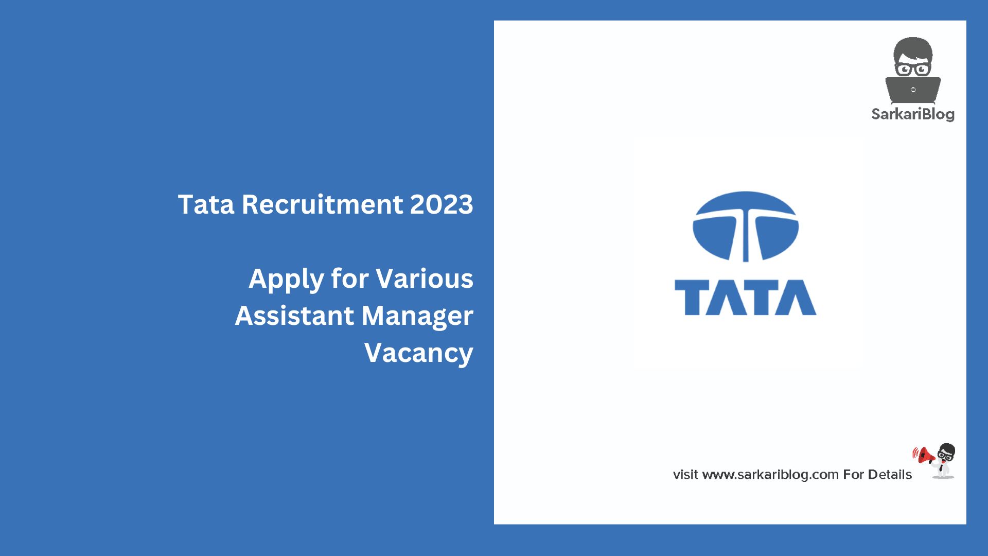 Tata Recruitment 2023