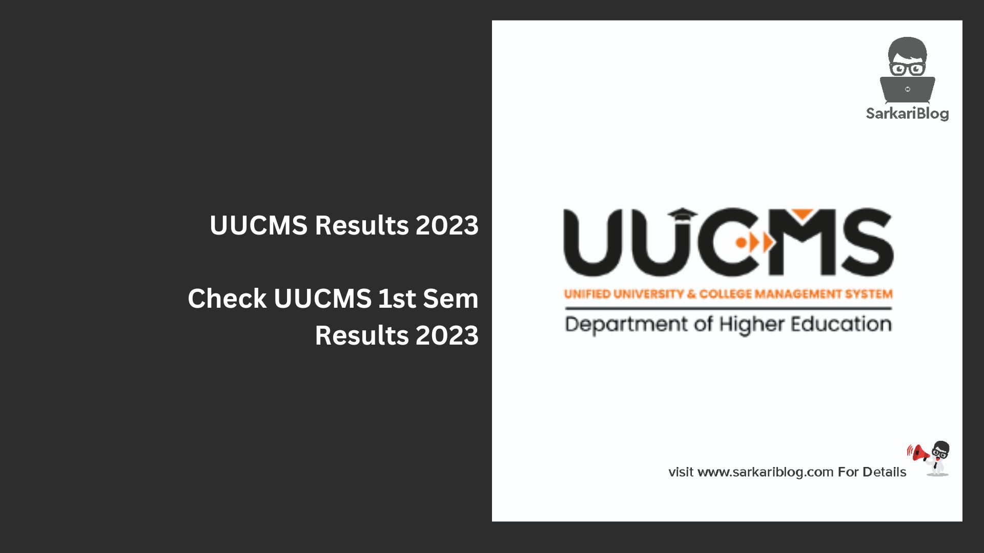 UUCMS Results 2023