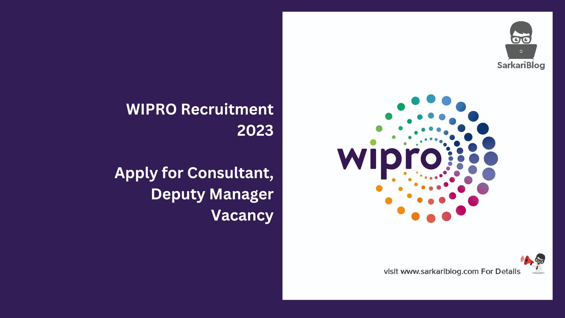 WIPRO Recruitment 2023